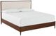 Bassett® Furniture Copenhagen Espresso California King Upholstered Panel Bed-0