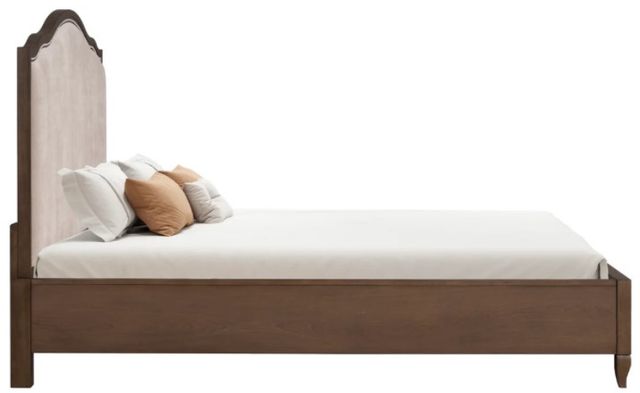Flexsteel® Bellevue Tan/Whiskey Brown King Platform Bed-3