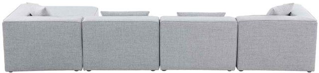 Meridian Furniture Cube 5-Piece Grey Modular Sectional Set-3