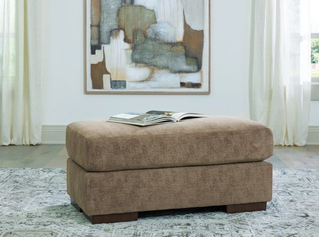 Signature Design by Ashley® Jayne Park Pecan Ottoman-1
