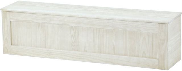 Crate Designs™ Furniture Cloud Wood Lacquer Top Storage Bench-0