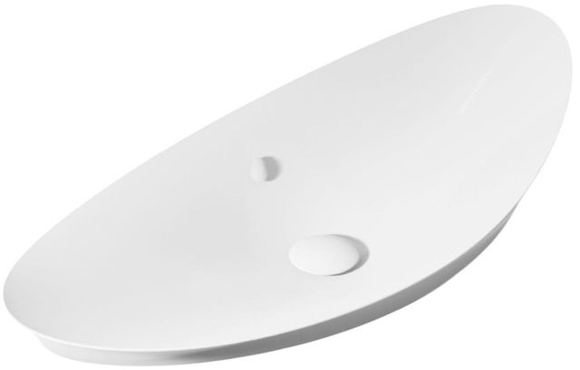 Kohler Veil™ White 38.5" Oval Vessel Bathroom Sink-0