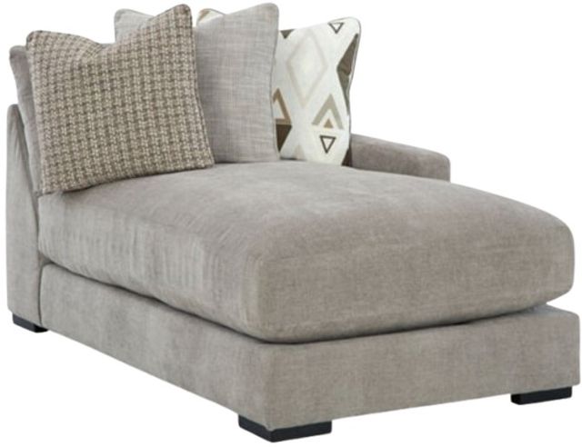 Benchcraft® Aslan Court 4-Piece Pebble U-Shape Sectional-4