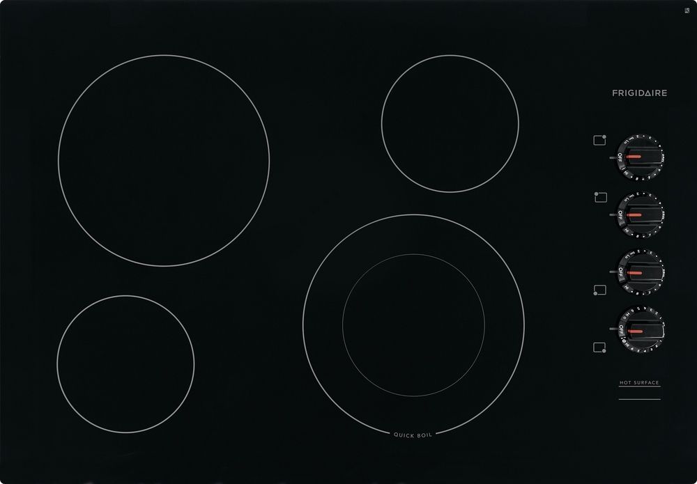 Frigidaire® 30" Black Electric Cooktop