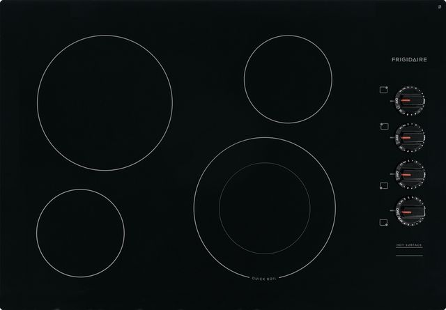 Frigidaire® 30" Black Electric Cooktop