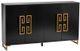 Crestview Collection Corinthian Black/Gold Sideboard-0