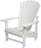 C.R. Plastic Generation Line White Upright Adirondack-1