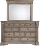 Signature Design by Ashley® Blairhurst Light Grayish Brown Dresser and Mirror-1