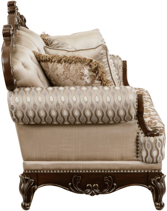 Homelegance® Balthasar Brown Loveseat-3