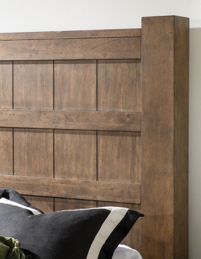 Legacy Classic Artisan's Place Vintage Pine Queen Panel Bed-3