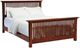 Mavin Customizable American Craftsman Queen Spindle Bed with High Footboard-3