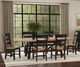 Intercon Hendricks Raven/Rustic Wheat Dining Side Chair-1