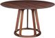 Moe's Home Collection Aldo Walnut Round Dining Table-0