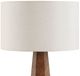 Uttermost® McCaffrey Antique Brass Tapered Burl Table Lamp-5