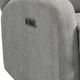 American Wholesale Furniture Avanti Gray Power Recliner with Headrest-1
