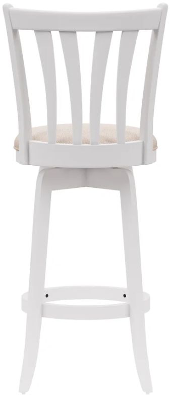 HH2 Home Savana White/Cream Bar Height Stool-4