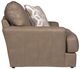Jackson Furniture Prato Putty Leather Chair-2