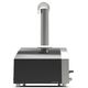 Alfa Futuro 4 Pizze 44" Wrinkle Black Petroleum Gas Pizza Oven-3