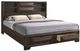 ACME Furniture Merveille Espresso Eastern King Bookcase Bed-2
