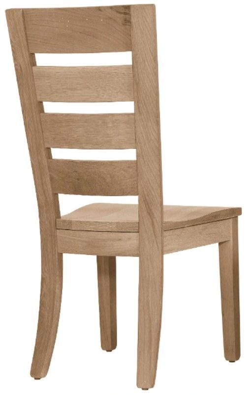 Artisan & Post by Vaughan-Bassett Dovetail Bleached White Horizontal Slat Chair-2