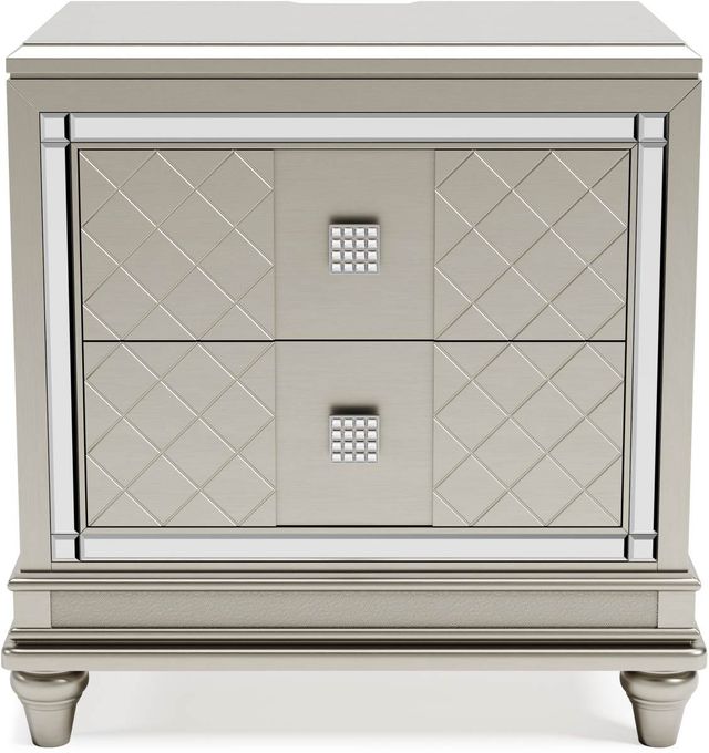 Signature Design by Ashley® Chevanna Platinum Nightstand-1