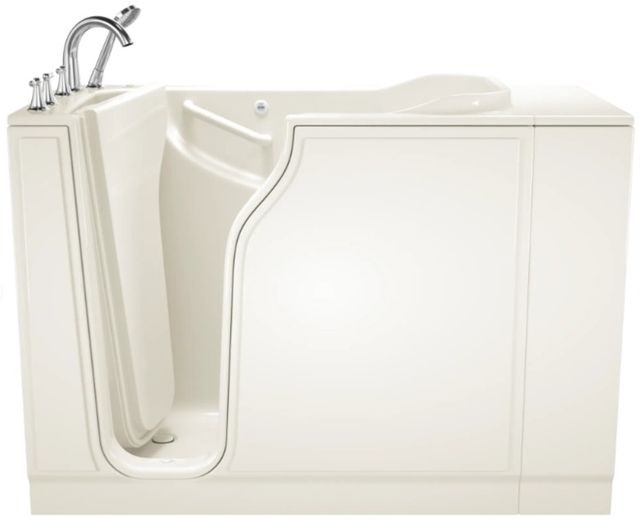 American Standard Gelcoat Linen 30” x 52” Walk-In Bathtub with Air Spa System - Left Hand Door and Drain-0