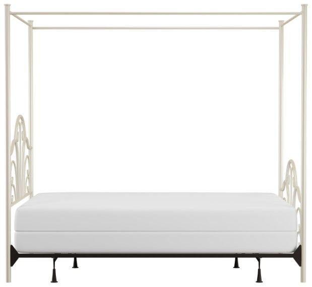 HH2 Home Dover Cream Full Canopy Bed-2