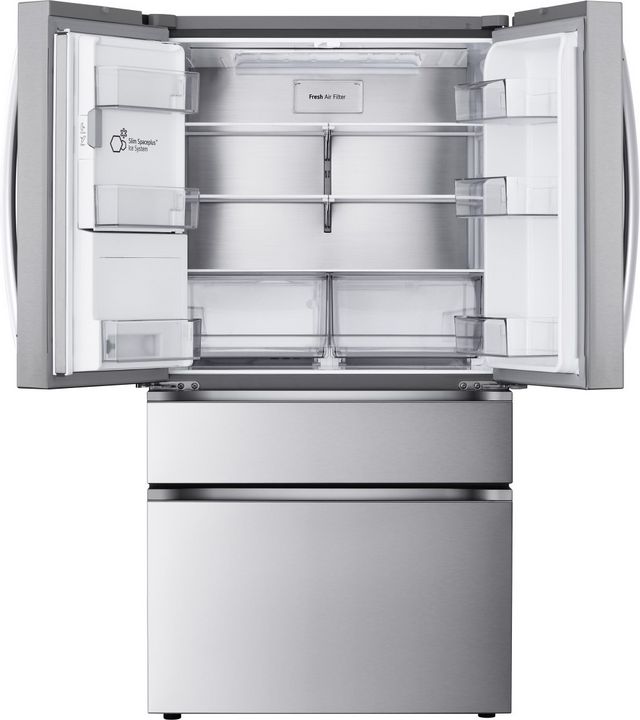 LG 36 in. 28.6 Cu. Ft. PrintProof™ Stainless Steel French Door Refrigerator-9