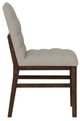 Emerald Home Ronan 2-Piece Brown/Gray Dining Side Chair with Stretcher-4