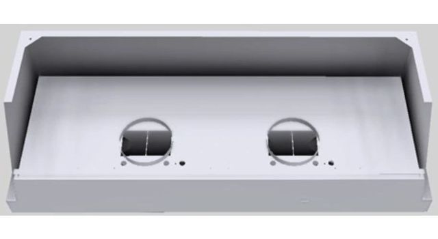 Vent-A-Hood® Designer Series 66" White Wall Mounted Range Hood-3