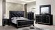 Furniture of America® Bellanova Black Eastern King Panel Bed-3