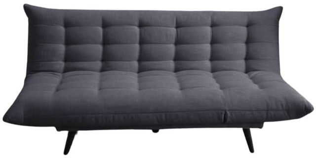 Milton Greens Stars Dark Gray Multi-Functional Click Clack Plush Futon-1