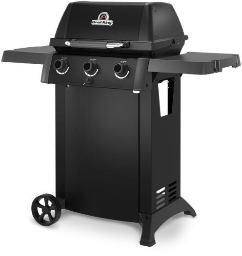 Broil King® Royal™ 320 Shadow 3-Burner Black Freestanding Liquid Propane Grill-3