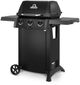 Broil King® Royal™ 320 Shadow 3-Burner Black Freestanding Liquid Propane Grill-3
