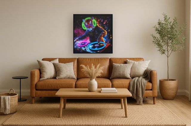 Classy Living Luminous Neon Groove I Neon Sign-1