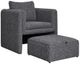 Signature Design by Ashley® Vreni Black/Charcoal Accent Chair-3
