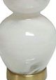 A & B Home Semi-Opaque Clear Table Lamp-1