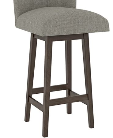 Country View Woodworking Customizable 30" Swivel Bar Chair-1