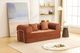 Furniture of America® Perri Rustic Brown 79" Compressed Sofa-2