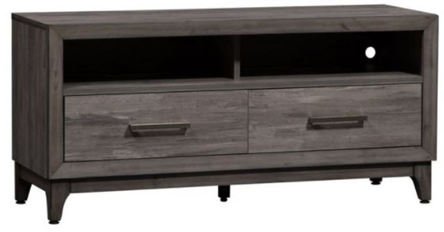 Liberty Furniture Mercury Driftwood Gray 47" TV Console