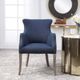 Uttermost® Yareena Denim Blue Wing Chair-1