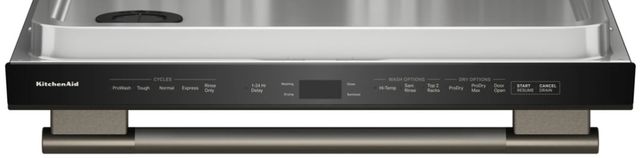 KitchenAid® 24" Black Ore 360° Max Jets™ Third Rack Top Control Built-In Dishwasher with Advanced ProDry™ System and Ultra-bright LED Lighting-4
