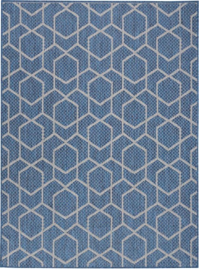 Nourison Home™ Horizon HOZ01 Denim 5'x7' Area Rug-0