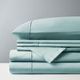 Olliix by Madison Park 6 Piece Aqua Queen 800 Thread Count Cotton Rich Sateen Sheet Set-3