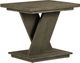 Liberty Furniture Aspen Sky 3-Piece Weathered Saddle Brown Occasional Table Set-4