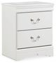 Signature Design by Ashley® Anarasia 5-Piece White Queen Sleigh Bed Set-4