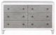 ACME Furniture Katia Rustic Gray/White Dresser-3