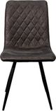 Corcoran Importation Zen 2-Piece Charcoal Suede Chairs Set-1