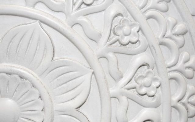 Powell® Grace White Antiqued Cabinet-2