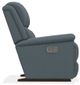 La-Z-Boy® Stratus Denim Power Rocking Recliner with Headrest and Lumbar-2